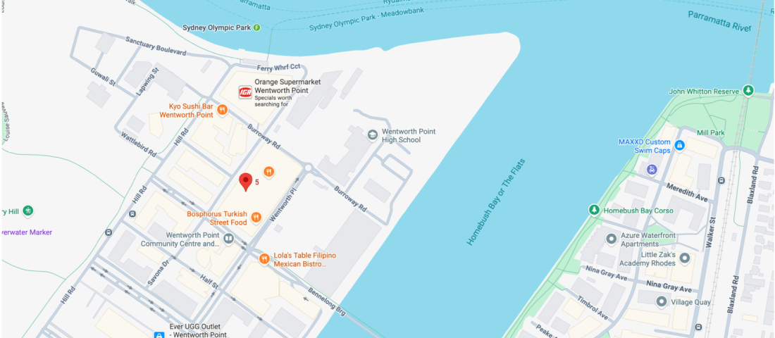 Roll House Location Map